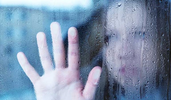 Melancholy And Sad Young Woman