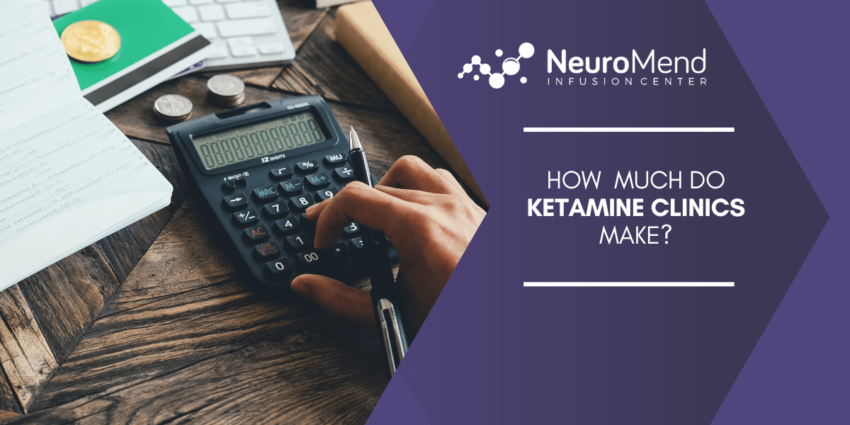 Man using calculator