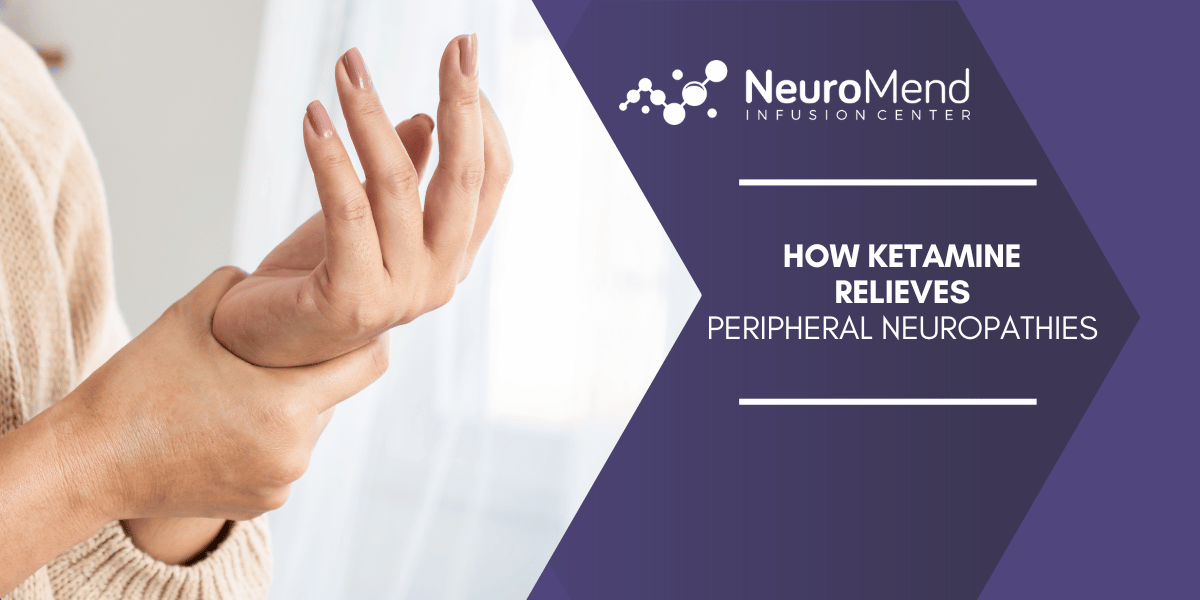 Woman holding her hand in pain