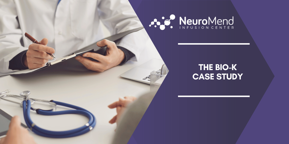 Doctor writing notes on a clipboard