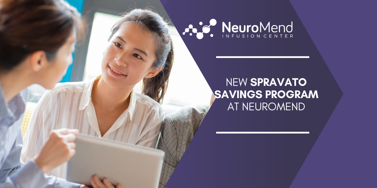 New Spravato Savings Program at NeuroMend